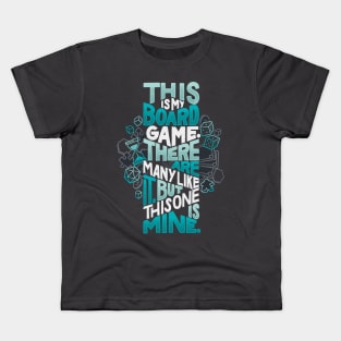 Board Gamer's Creed Kids T-Shirt